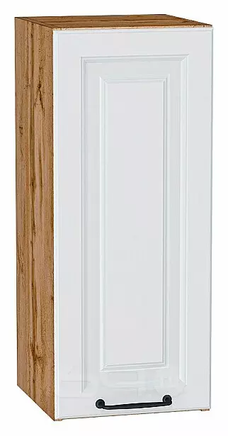 Шкаф верхний с 1-ой дверцей Ницца Blanco/Дуб Вотан 716*300*318