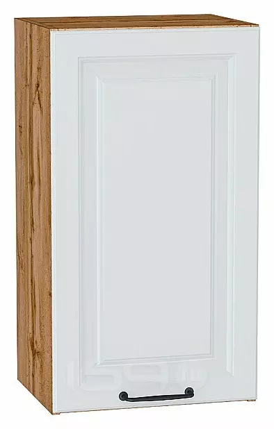 Шкаф верхний с 1-ой дверцей Ницца Blanco/Дуб Вотан 716*400*318
