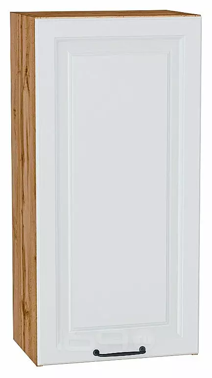Шкаф верхний с 1-ой дверцей Ницца Blanco/Дуб Вотан 920*450*318
