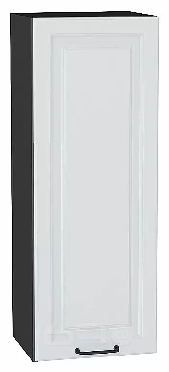 Шкаф верхний с 1-ой дверцей Ницца Blanco/Graphite 920*350*318