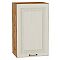 Шкаф верхний с 1-ой дверцей Ницца Дуб крем/Дуб Вотан 716*450*318