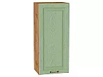 Шкаф верхний с 1-ой дверцей Ницца Дуб оливковый/Дуб Вотан 920*400*318
