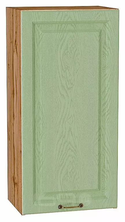 Шкаф верхний с 1-ой дверцей Ницца Дуб оливковый/Дуб Вотан 920*450*318