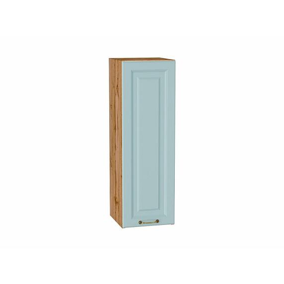 Шкаф верхний с 1-ой дверцей Ницца Голубой/Дуб Вотан 920*300*318
