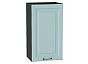 Шкаф верхний с 1-ой дверцей Ницца Голубой/Graphite 716*400*318