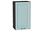 Шкаф верхний с 1-ой дверцей Ницца Голубой/Graphite 716*400*318