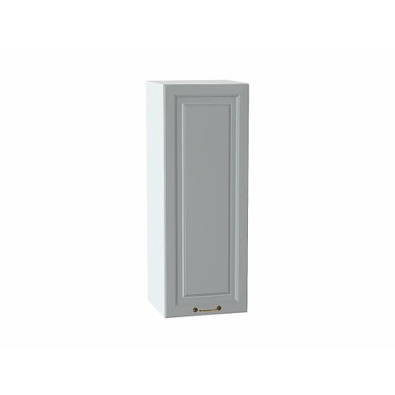 Шкаф верхний с 1-ой дверцей Ницца Графит/Белый 920*350*318