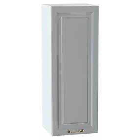Шкаф верхний с 1-ой дверцей Ницца Графит/Белый 920*350*318