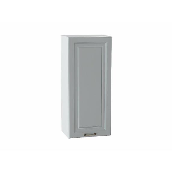 Шкаф верхний с 1-ой дверцей Ницца Графит/Белый 920*400*318