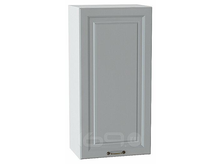 Шкаф верхний с 1-ой дверцей Ницца Графит/Белый 920*450*318