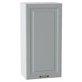 Шкаф верхний с 1-ой дверцей Ницца Графит/Белый 920*450*318