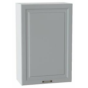 Шкаф верхний с 1-ой дверцей Ницца Графит/Белый 920*600*318