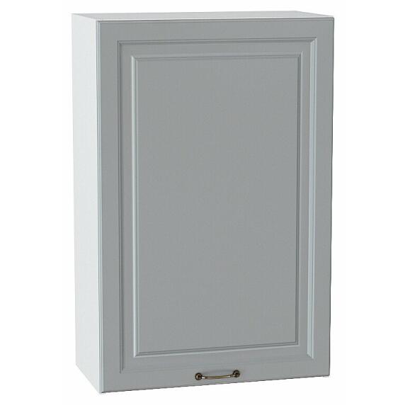 Шкаф верхний с 1-ой дверцей Ницца Графит/Белый 920*600*318