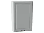Шкаф верхний с 1-ой дверцей Ницца Графит/Белый 920*600*318