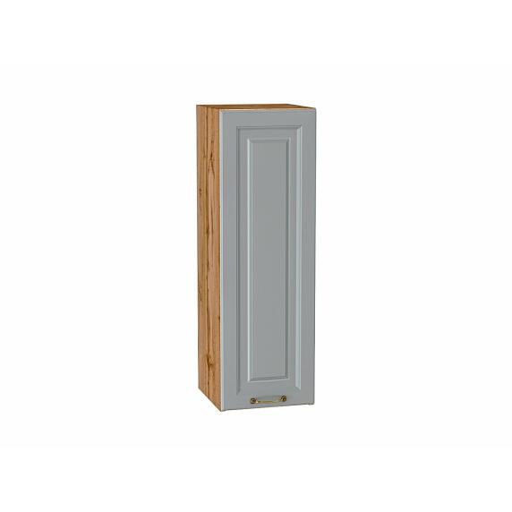 Шкаф верхний с 1-ой дверцей Ницца Графит/Дуб Вотан 920*300*318