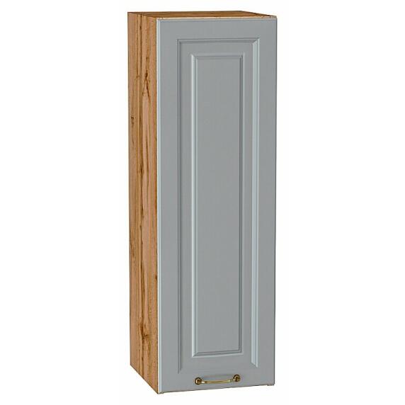 Шкаф верхний с 1-ой дверцей Ницца Графит/Дуб Вотан 920*300*318