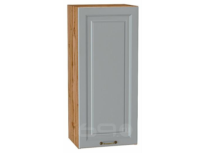 Шкаф верхний с 1-ой дверцей Ницца Графит/Дуб Вотан 920*400*318