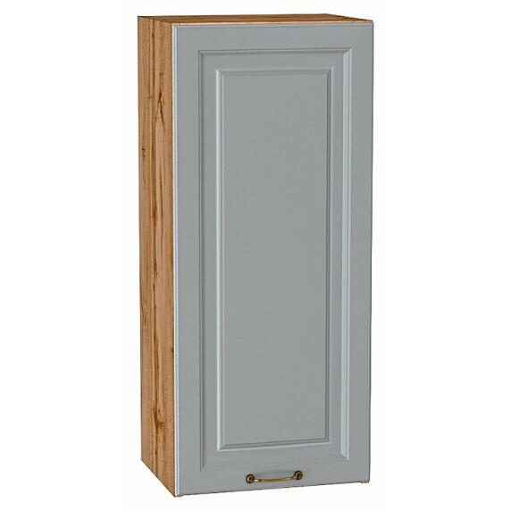 Шкаф верхний с 1-ой дверцей Ницца Графит/Дуб Вотан 920*400*318