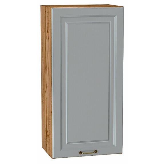 Шкаф верхний с 1-ой дверцей Ницца Графит/Дуб Вотан 920*450*318