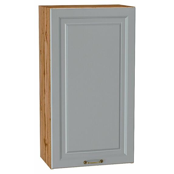 Шкаф верхний с 1-ой дверцей Ницца Графит/Дуб Вотан 920*500*318