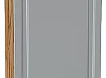 Шкаф верхний с 1-ой дверцей Ницца Графит/Дуб Вотан 920*600*318