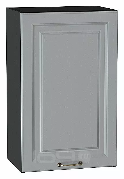 Шкаф верхний с 1-ой дверцей Ницца Графит/Graphite 716*450*318