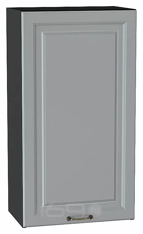 Шкаф верхний с 1-ой дверцей Ницца Графит/Graphite 920*500*318