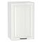 Шкаф верхний с 1-ой дверцей Прага Белое дерево Белый 716*450*318