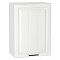 Шкаф верхний с 1-ой дверцей Прага Белое дерево Белый 920*500*318