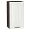 Шкаф верхний с 1-ой дверцей Прага Белое дерево Graphite 920*400*318