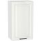 Шкаф верхний с 1-ой дверцей Прага В 400 Белое дерево-Белый Шкаф верхний с 1-ой дверцей Прага В 400 Белое дерево-Белый