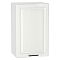 Шкаф верхний с 1-ой дверцей Прага В 450 Белое дерево-Белый