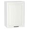 Шкаф верхний с 1-ой дверцей Прага В 509 Белое дерево-Белый