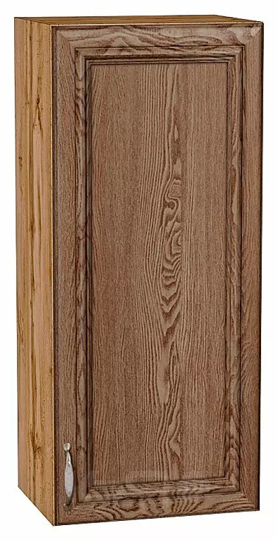 Шкаф верхний с 1-ой дверцей Шале Brown Dreamline Дуб Вотан 920*400*320