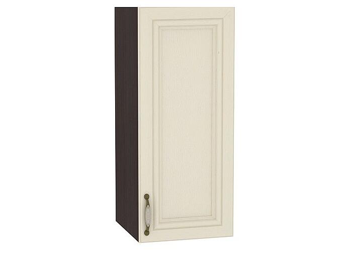 Шкаф верхний с 1-ой дверцей Шале В 300 Ivory-Венге
