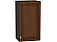 Шкаф верхний с 1-ой дверцей Шале В 400 Brown Oak-Венге