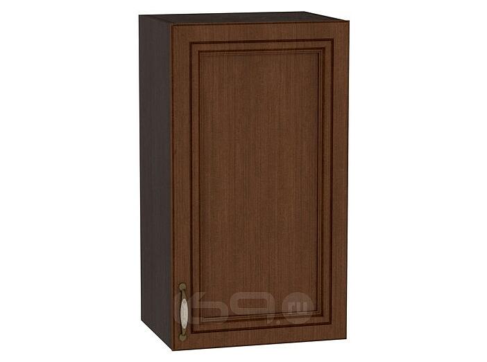 Шкаф верхний с 1-ой дверцей Шале В 400 Brown Oak-Венге