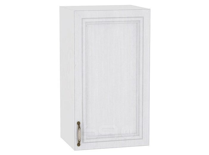 Шкаф верхний с 1-ой дверцей Шале В 400 Milk Oak-Белый