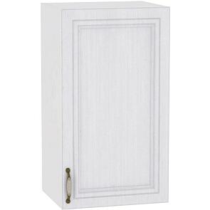 Шкаф верхний с 1-ой дверцей Шале В 400 Milk Oak-Белый