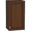 Шкаф верхний с 1-ой дверцей Шале В 409 Brown Oak-Венге