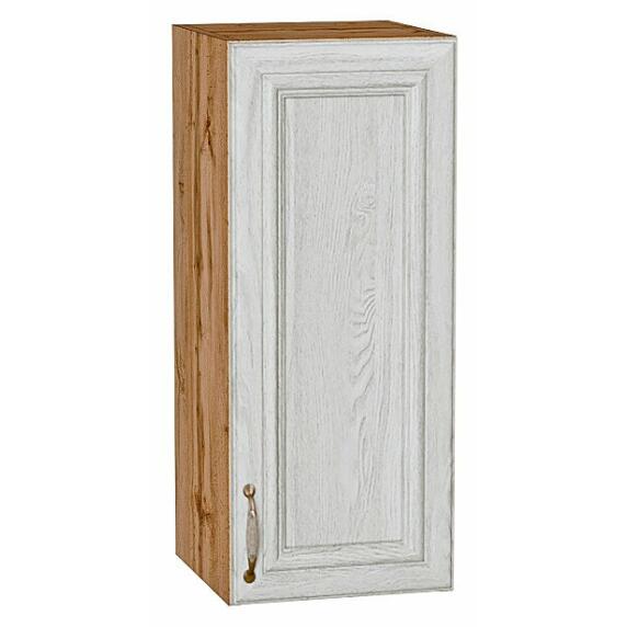 Шкаф верхний с 1-ой дверцей Шале White Dreamline Дуб Вотан 716*300*320