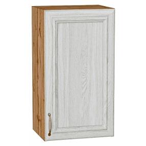 Шкаф верхний с 1-ой дверцей Шале White Dreamline Дуб Вотан 716*400*320