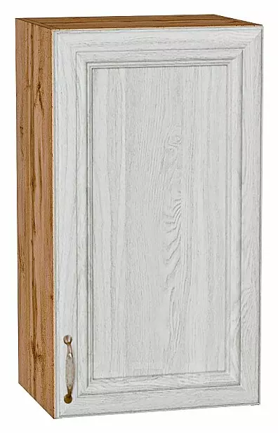 Шкаф верхний с 1-ой дверцей Шале White Dreamline Дуб Вотан 716*400*320