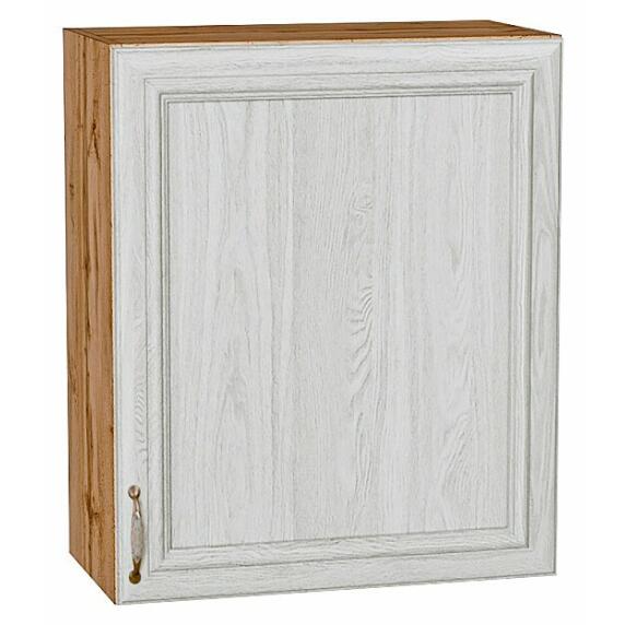 Шкаф верхний с 1-ой дверцей Шале White Dreamline Дуб Вотан 716*600*320
