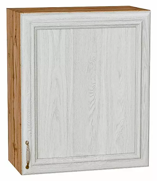 Шкаф верхний с 1-ой дверцей Шале White Dreamline Дуб Вотан 716*600*320