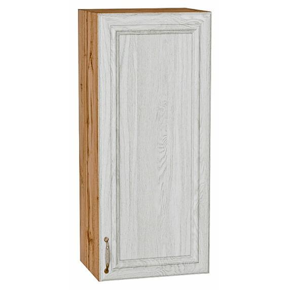Шкаф верхний с 1-ой дверцей Шале White Dreamline Дуб Вотан 920*400*320