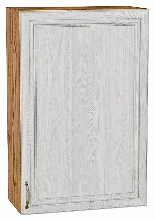 Шкаф верхний с 1-ой дверцей Шале White Dreamline Дуб Вотан 920*600*320