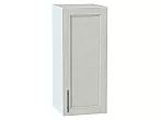 Шкаф верхний с 1-ой дверцей Сканди Cappuccino Softwood Белый 716*300*320