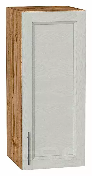 Шкаф верхний с 1-ой дверцей Сканди Cappuccino Softwood Дуб Вотан 716*300*320