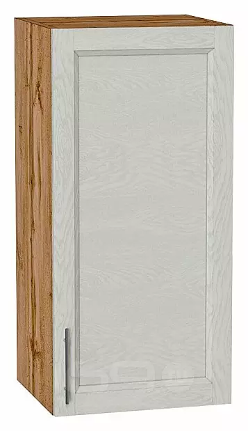 Шкаф верхний с 1-ой дверцей Сканди Cappuccino Softwood Дуб Вотан 716*350*320